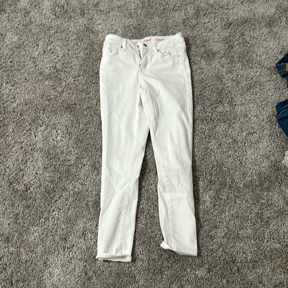 Jeans, white